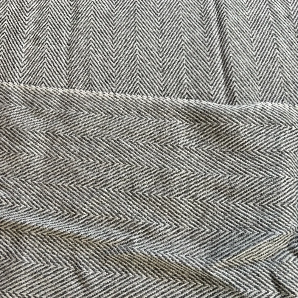 Cashmere Wool Chevron Scarf - New - Picture 1 of 6
